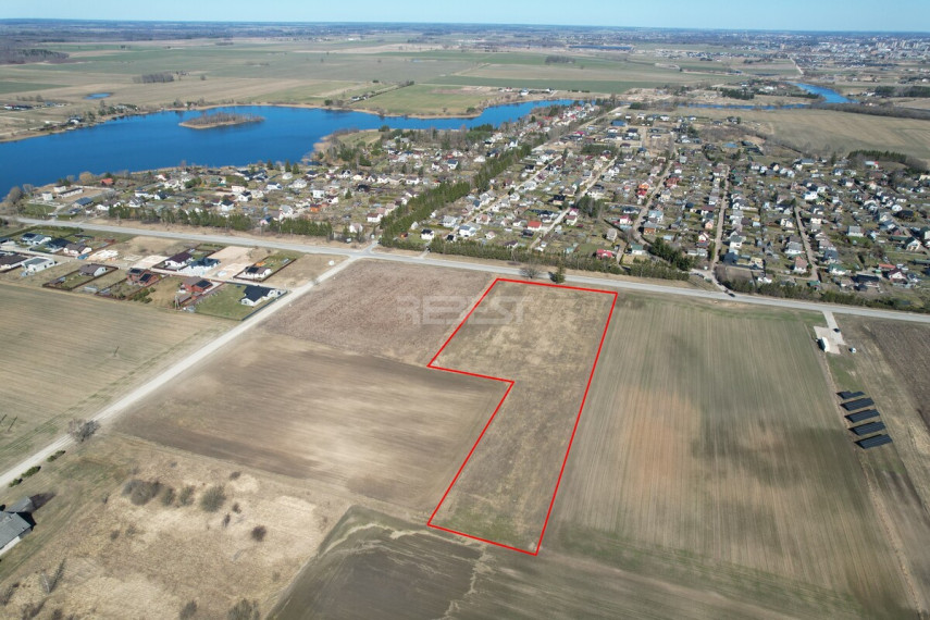 Parduodamas namų valdos paskirties sklypas Jūros g., Raizgių k., Šiaulių r. sav., 9 a ploto 4