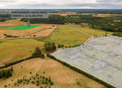 Parduodamas  sklypas Salkininkų k., Trakų r. sav., 112 a ploto