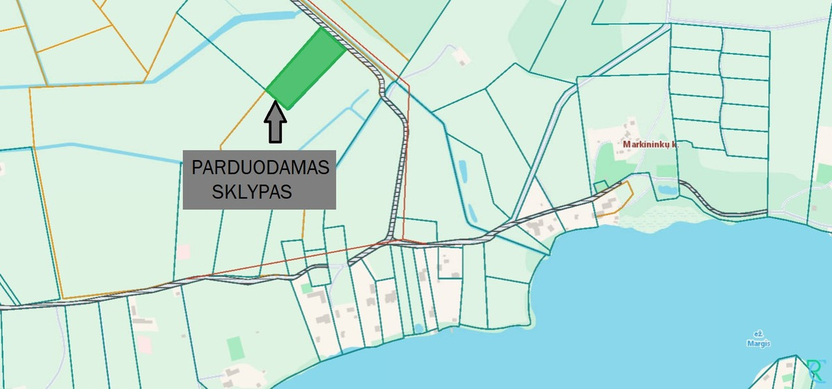 Parduodamas  sklypas Salkininkų k., Trakų r. sav., 112 a ploto 7