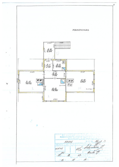 Parduodamas butas Krivių g., Senamiestis, Vilniaus m., Vilniaus m. sav., 72.10 m² ploto 3 kambariai 26