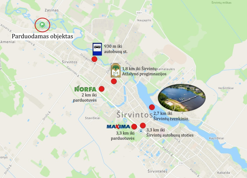 Parduodamas  sklypas Veterinarijos g., Akmenių k., Širvintų r. sav., 56 a ploto 16