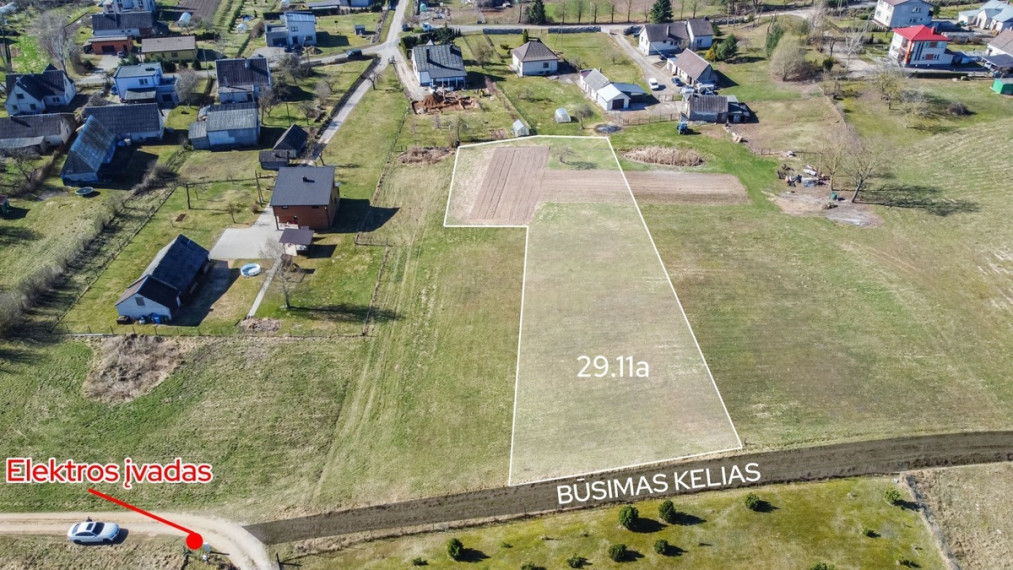 Parduodamas kitos paskirties sklypas Kalvių g., Ragožių k., Jonavos r. sav., 29.11 a ploto 5