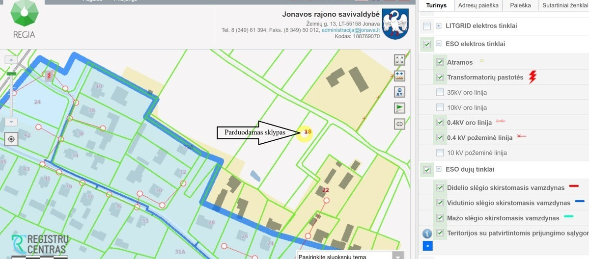 Parduodamas kitos paskirties sklypas Kalvių g., Ragožių k., Jonavos r. sav., 29.11 a ploto 12