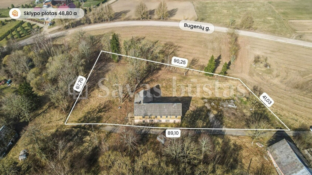 Parduodamos  patalpos Bugenių k., Mažeikių r. sav., 398 m2 ploto 2