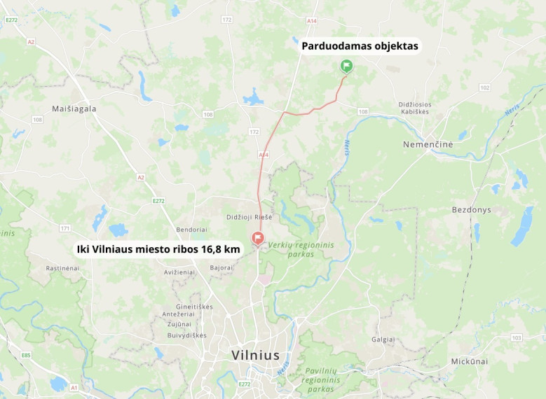 Parduodamas  sklypas Varniškių k., Vilniaus r. sav., 143.6 a ploto 3