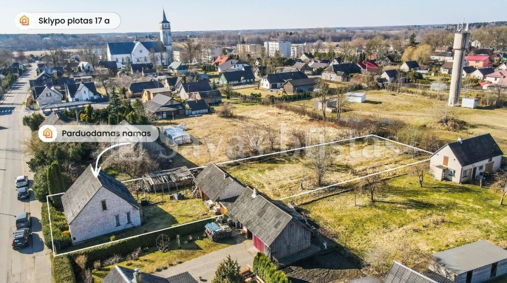 Parduodamas namas Mažeikių r. sav., Viekšnių m., Dariaus ir Girėno, 71.61 m2 ploto,  aukštai 2