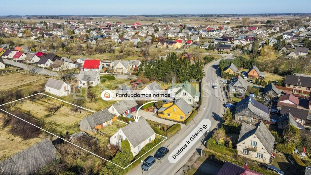 Parduodamas namas Mažeikių r. sav., Viekšnių m., Dariaus ir Girėno, 71.61 m2 ploto,  aukštai 11