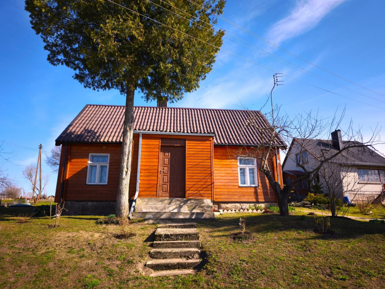 Parduodamas namas Aukštaičių g., Kuktiškių mstl., Utenos r. sav., 66 m² ploto 2 kambariai 3