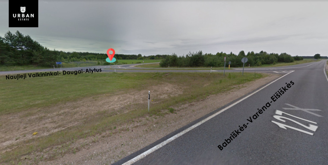 Parduodamas sklypas Babriškių k., 100 a ploto 6