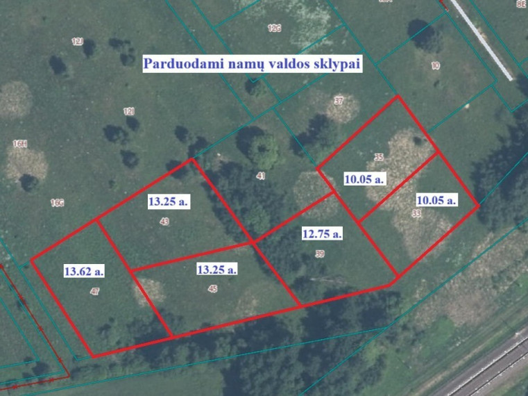 Parduodamas  sklypas Bruknių g., Katiliškių k., Vilniaus r. sav., 13.62 a ploto 6