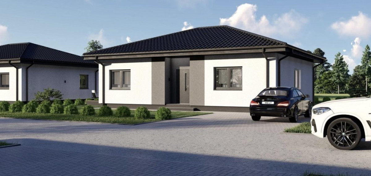 Parduodamas namas Pakalvių g., Trušelių k., Klaipėdos r. sav., 100.00 m² ploto 4 kambariai 16
