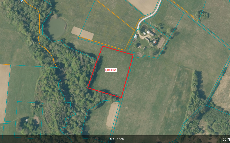 Parduodamas sklypas Meldikviršių k., Tauragės r. sav., 110.00 a ploto 3
