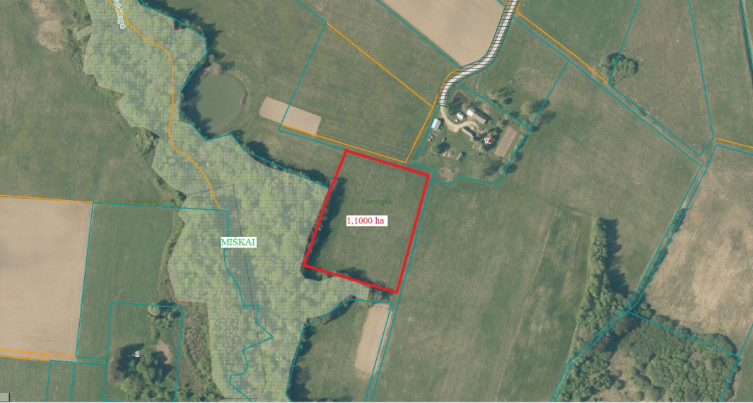 Parduodamas sklypas Meldikviršių k., Tauragės r. sav., 110.00 a ploto 4