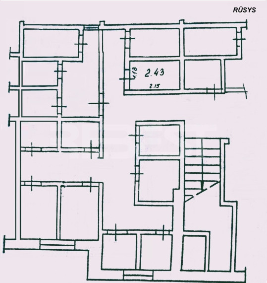 Parduodamas butas Dainų g., Dainiai, Šiaulių m., Šiaulių m. sav., 31.62 m2 ploto, 1 kambariai 12