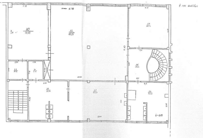 Parduodamos patalpos Panevėžio g., Vabalninko m., Biržų r. sav., 1384.67 m² ploto 14