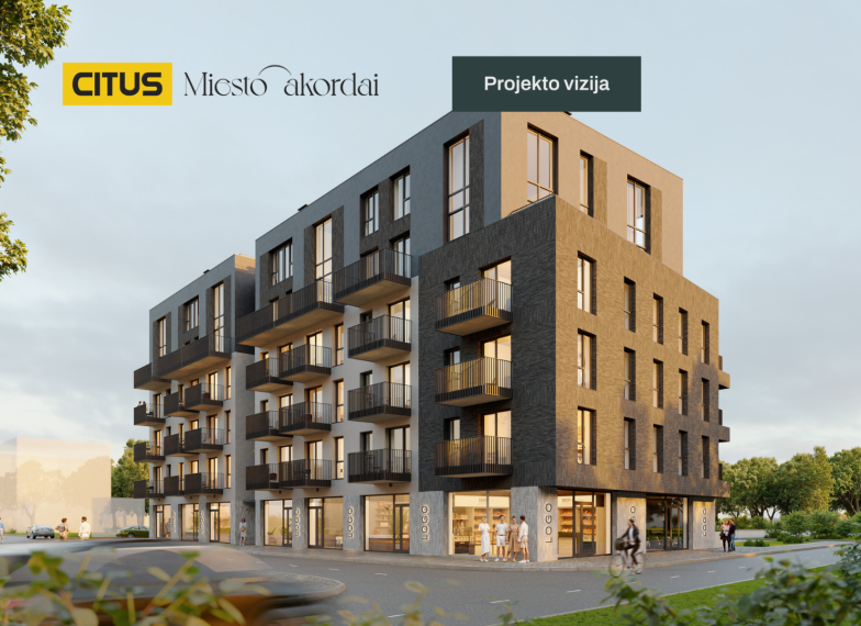 Parduodamas butas Trimitų g., Šnipiškės, Vilniaus m., Vilniaus m. sav., 34.87 m² ploto 2 kambariai 9