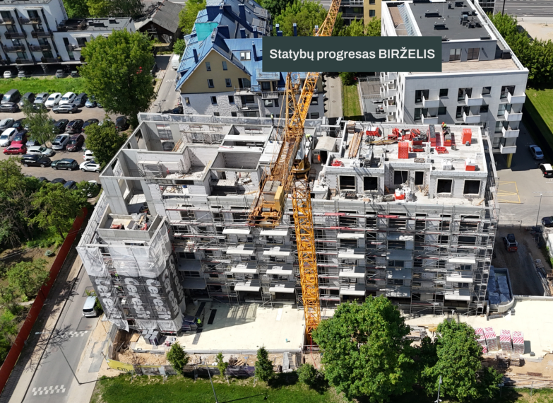 Parduodamas butas Trimitų g., Šnipiškės, Vilniaus m., Vilniaus m. sav., 34.87 m² ploto 2 kambariai 5