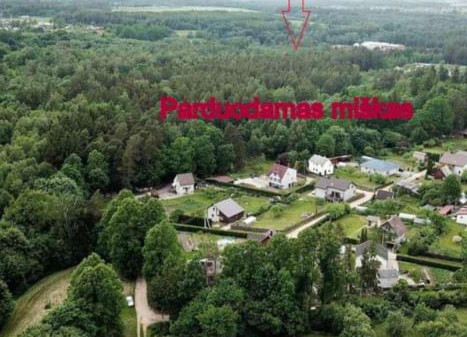 Parduodamas sklypas Troškučių k., Mažeikių r. sav., 215 a ploto Parduodamas sklypas Troškučių k., Mažeikių r. sav., 215 a ploto