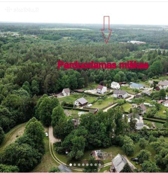 Parduodamas sklypas Troškučių k., Mažeikių r. sav., 215 a ploto 1