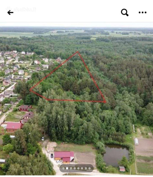 Parduodamas sklypas Troškučių k., Mažeikių r. sav., 215 a ploto 2
