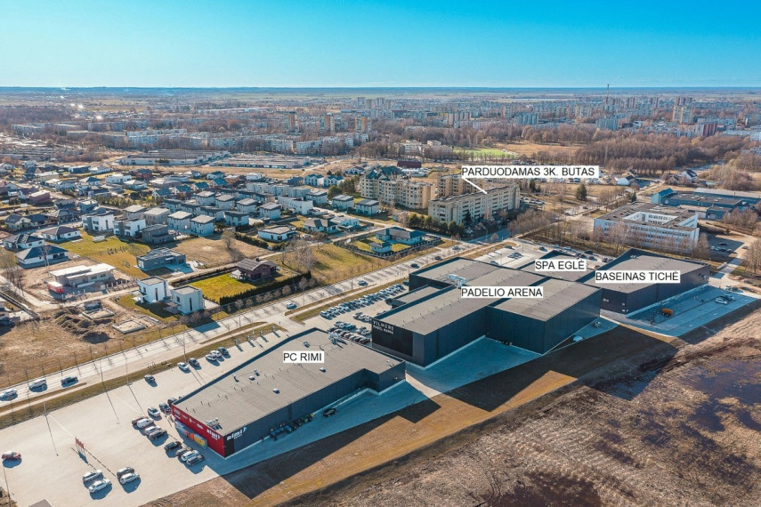 Parduodamas butas Statybininkų g., Šiaulių m., Šiaulių m. sav., 71.46 m2 ploto, 3 kambariai 40