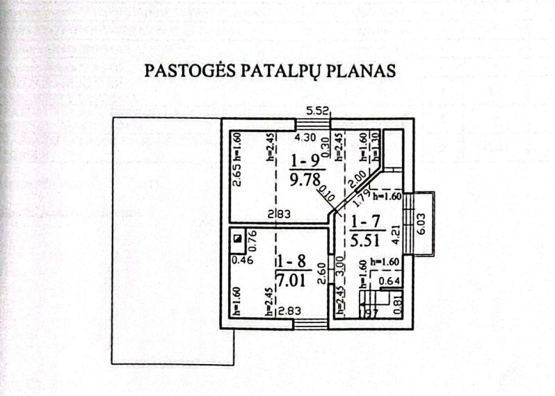 Parduodamas namas Žilvino g., Daukniškių k., Panevėžio r. sav., 67.91 m2 ploto, 2 aukštai 20