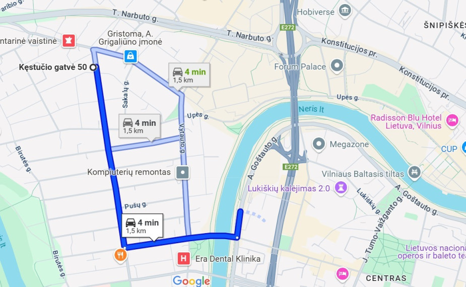 Parduodamas butas Kęstučio g., Vilniaus m., Vilniaus m. sav., 57.31 m2 ploto, 2 kambariai 26