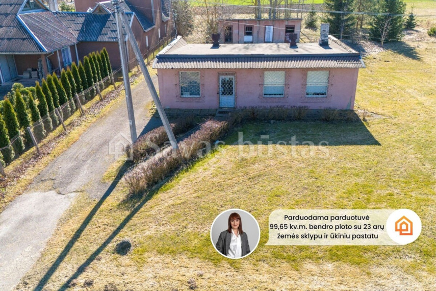Parduodamos  patalpos Jauniūnų k., Joniškio r. sav., 99.65 m2 ploto 1