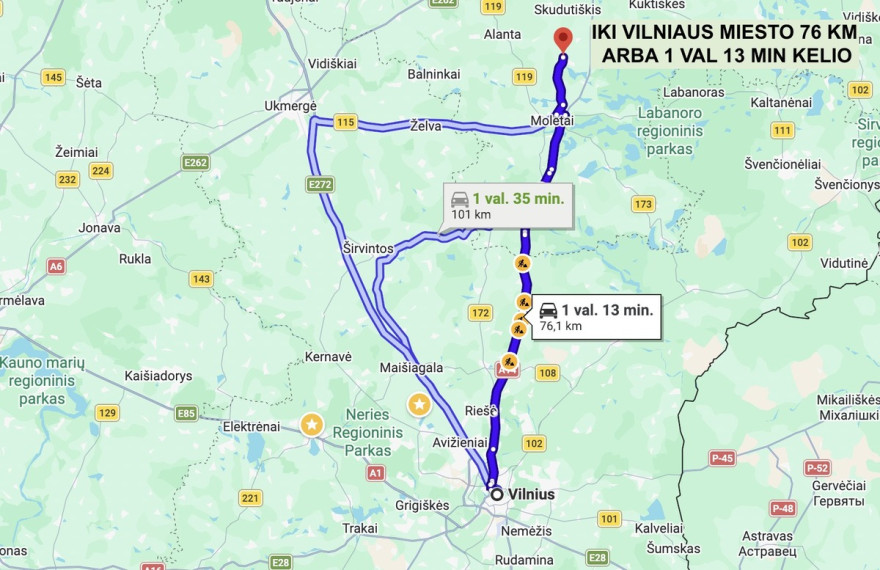 Parduodamas namas Spiečiūnų g., Spiečiūnų k., Molėtų r. sav., 97 m2 ploto, 1 aukštai 25