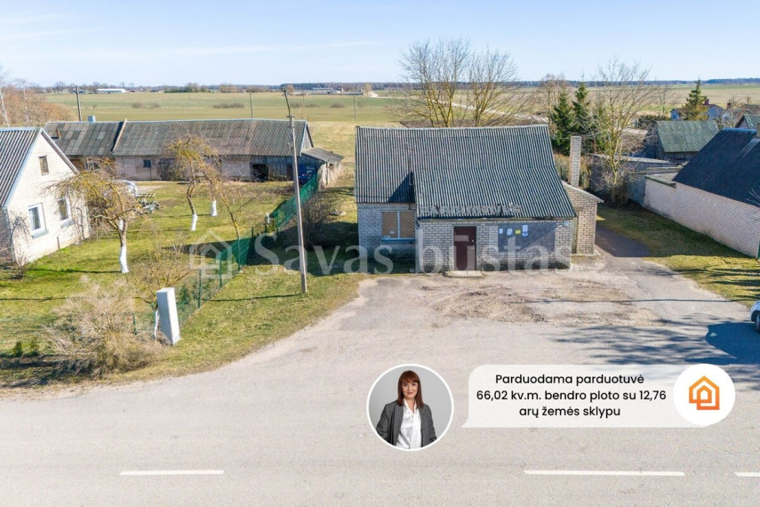 Parduodamos  patalpos Mūšos g., Mekių k., Joniškio r. sav., 62.01 m2 ploto 1