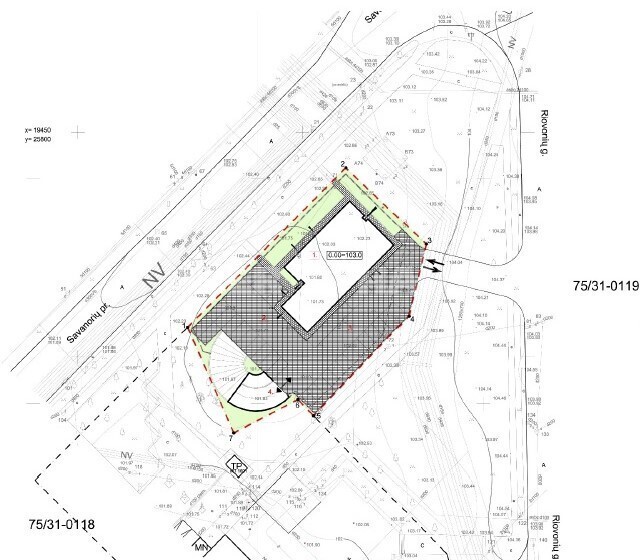 Parduodamas komercinės paskirties sklypas Savanorių pr., Vilniaus m. sav., 17.1 a ploto 10