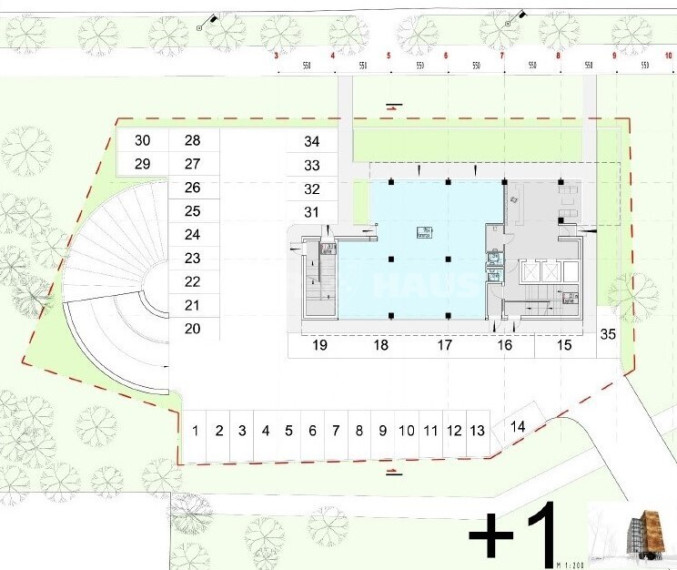 Parduodamas komercinės paskirties sklypas Savanorių pr., Vilniaus m. sav., 17.1 a ploto 11