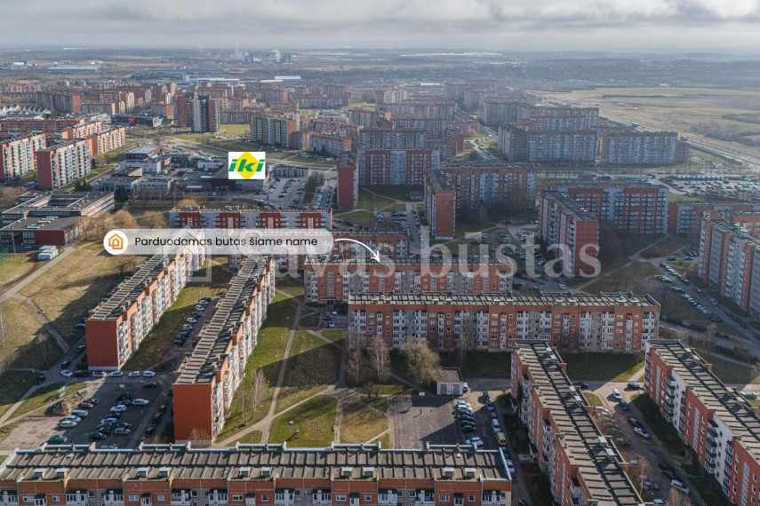 Parduodamas butas Laukininkų g., Klaipėdos m., Klaipėdos m. sav., 54.83 m2 ploto, 2 kambariai 19