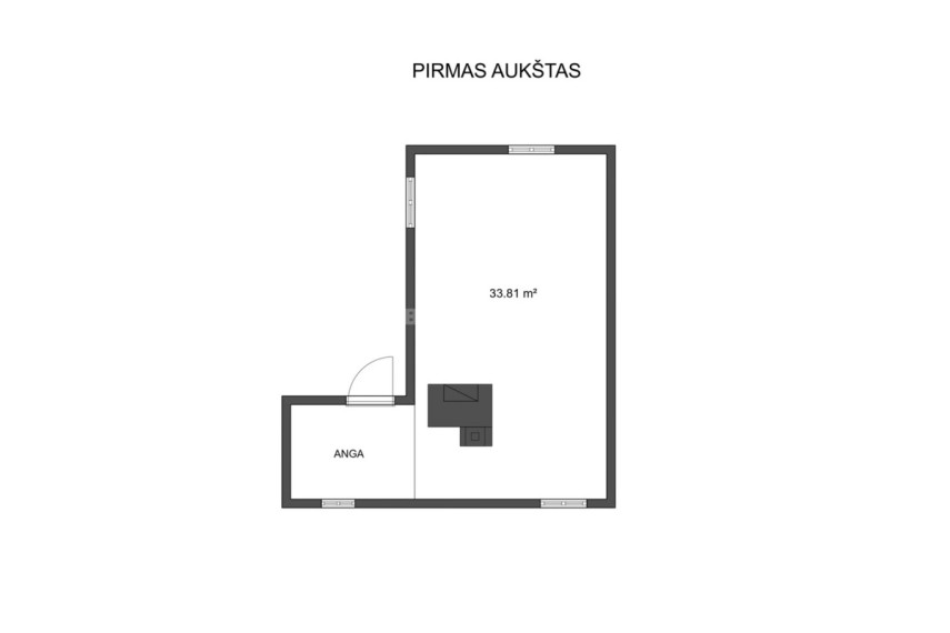 Parduodamas namas Žalioji g., Arlaviškių k., Kauno r. sav., 80 m2 ploto 17