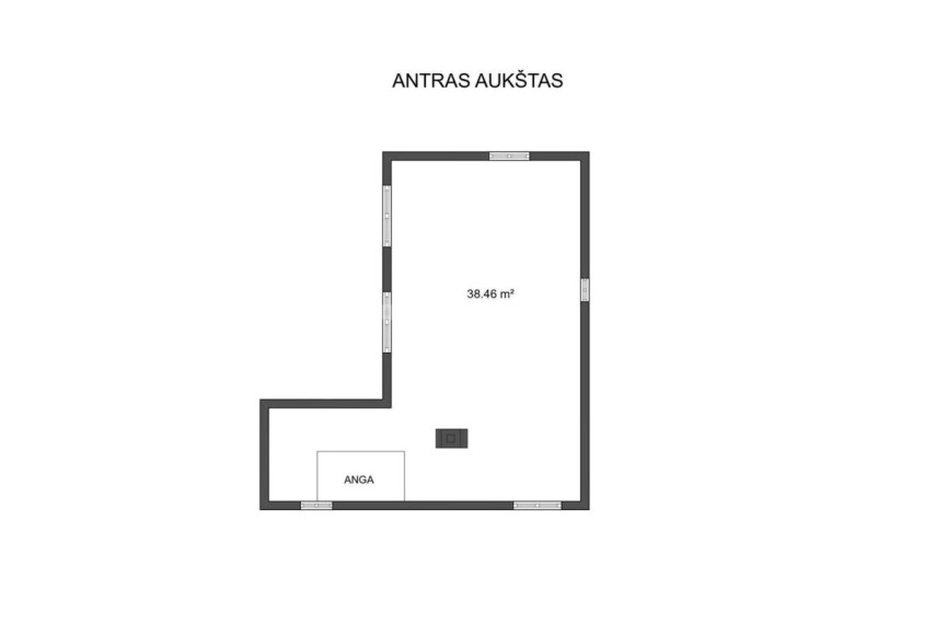 Parduodamas namas Žalioji g., Arlaviškių k., Kauno r. sav., 80 m2 ploto 18