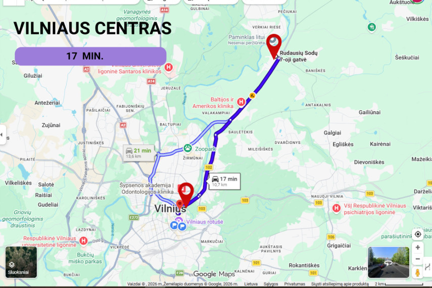 Parduodamas kitos paskirties sklypas Rudausių Sodų 7-oji g., Antakalnis, Vilniaus m., Vilniaus m. sav., 8.7 a ploto 16