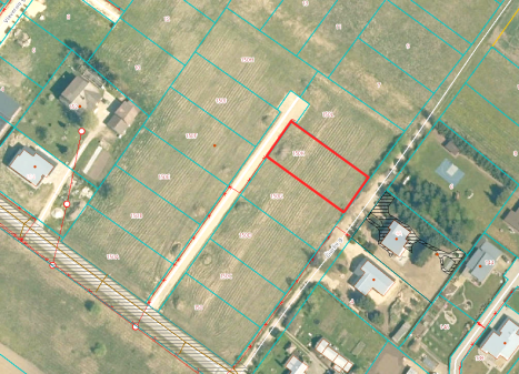 Parduodamas sklypas V. Bielskio g., Vinkšnėnų k., Šiaulių r. sav., 10.98 a ploto