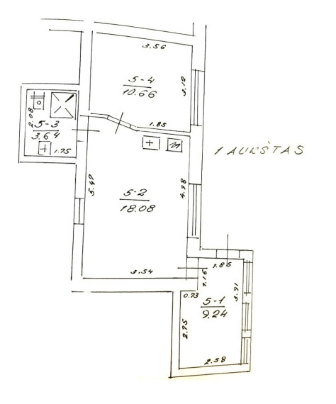 Parduodamas butas Antakalnio g., Druskininkų m., Druskininkų sav., 41.62 m2 ploto, 2 kambariai 17