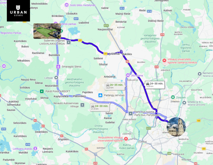 Parduodamas sklypas Adomo Mickevičiaus g., Sudervės k., 26,22a ploto 14