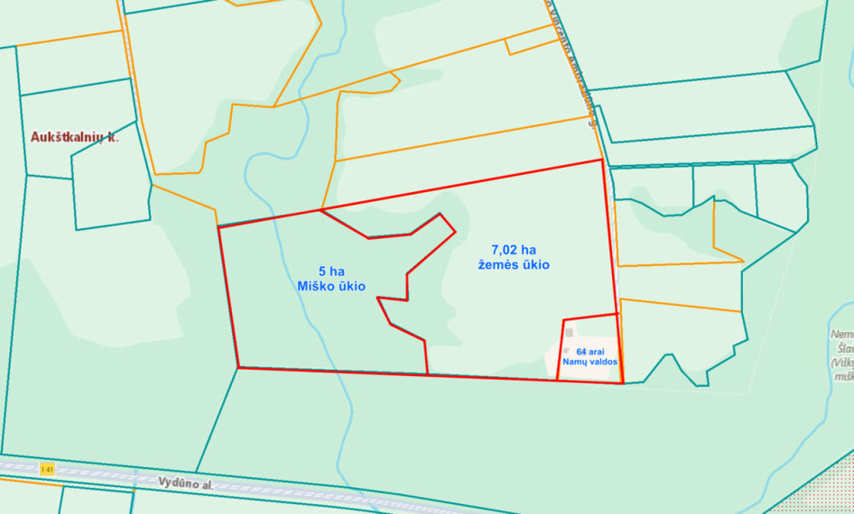 Parduodamas namas Alfonso Vincento Ambraziūno g., Aukštkalnių k., 67.02 kv.m ploto 12