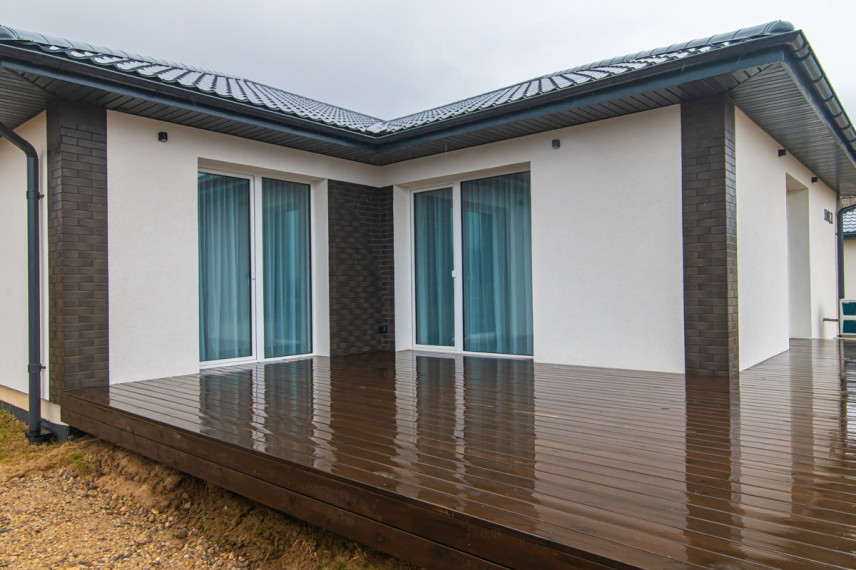 Parduodamas namas Lenkų g., Mickūnų mstl., Vilniaus r. sav., 123.8 m2 ploto, 1 aukštai 2