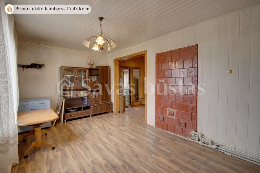 Parduodamas butas Prienų r. sav., Prienų m., Birštono g. 34A, 56 m2 ploto, 2 kambariai 5