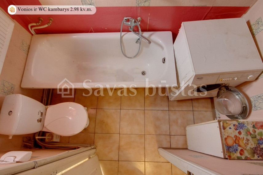 Parduodamas butas Prienų r. sav., Prienų m., Birštono g. 34A, 56 m2 ploto, 2 kambariai 11