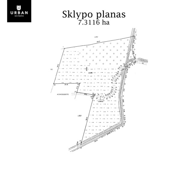 Parduodamas sklypas Pustiltos k., 731.16 a ploto 2