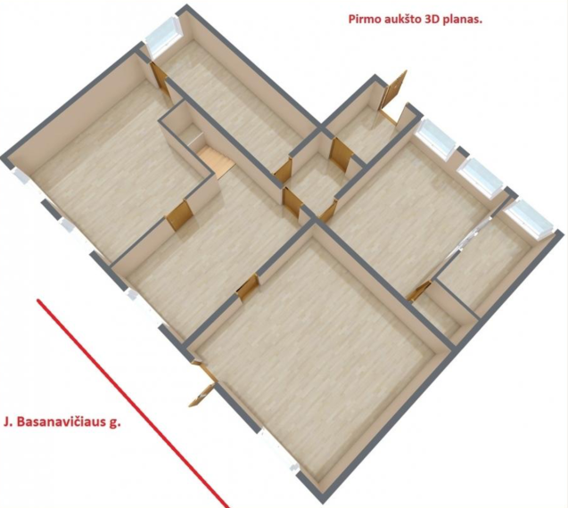 Nuomojamos patalpos J. Basanavičiaus g., Naujamiestis, Vilniaus m., Vilniaus m. sav., 230.00 m² ploto 23