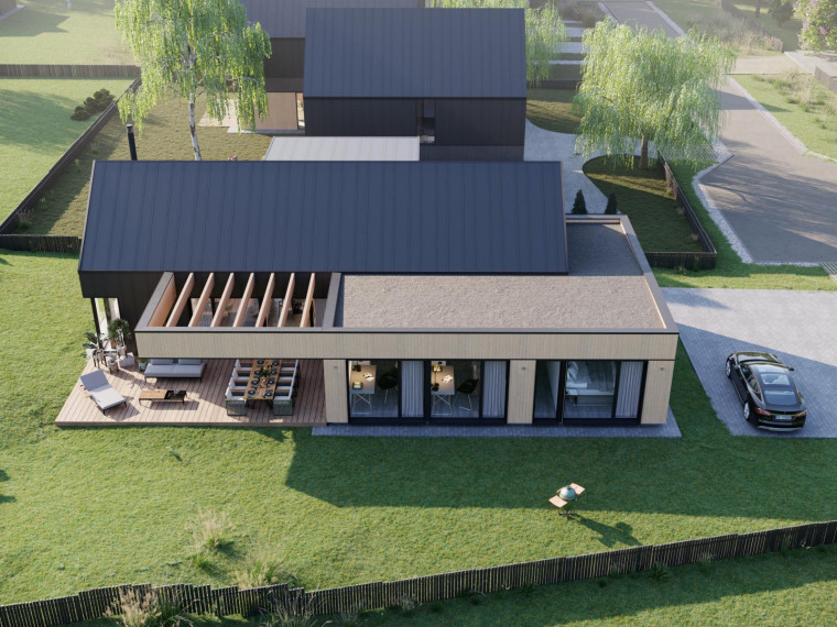 Parduodamas namas Pakalnės g., Bendorių k., Vilniaus r. sav., 175.82 m² ploto 5 kambariai 4