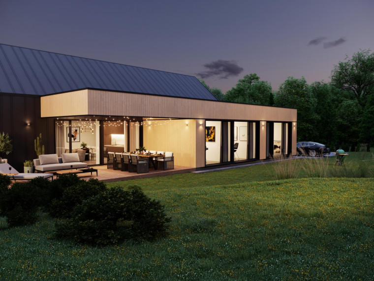 Parduodamas namas Pakalnės g., Bendorių k., Vilniaus r. sav., 175.82 m² ploto 5 kambariai 7
