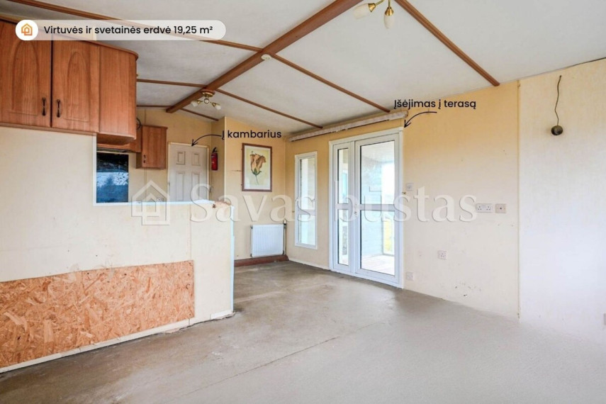 Parduodamas namas Baltijos aklg., Kiauleikių k., Kretingos r. sav., 63.61 m2 ploto, 1 aukštai 7