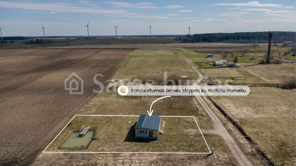 Parduodamas namas Baltijos aklg., Kiauleikių k., Kretingos r. sav., 63.61 m2 ploto, 1 aukštai 20