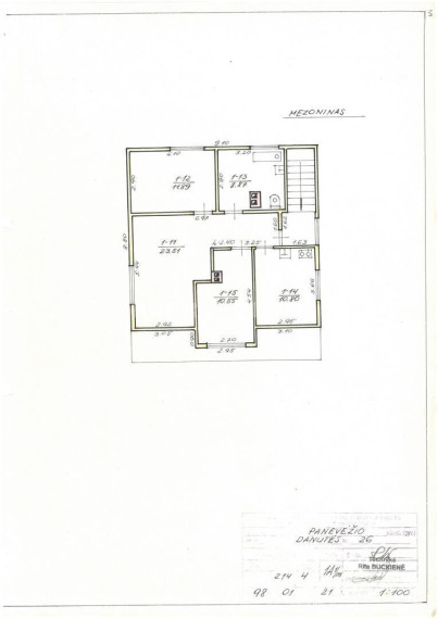 Parduodamas namas Danutės g., Pilėnai, Panevėžio m., Panevėžio m. sav., 145.7 m2 ploto, 2 aukštai 13